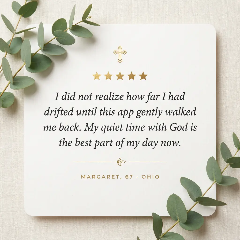 Five star reader review from Margaret, 67