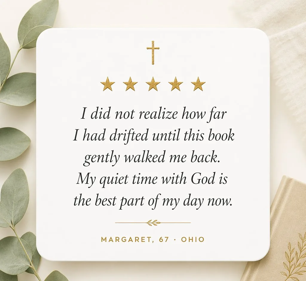 Five star reader review from Margaret, 67